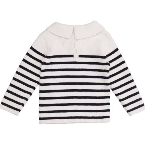 Pull Avec Col 3/36 Mois