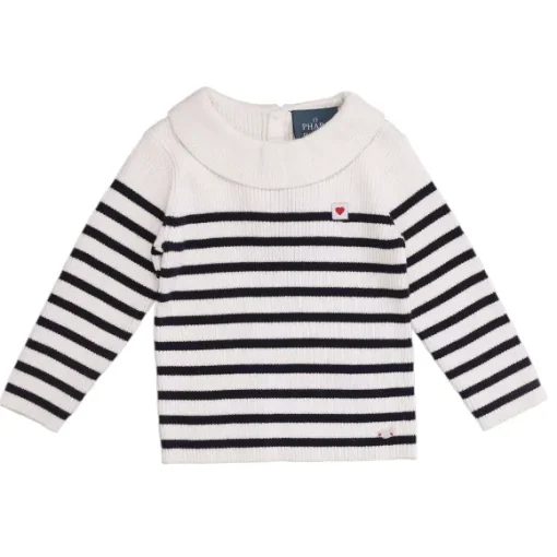 Pull Avec Col 3/36 Mois