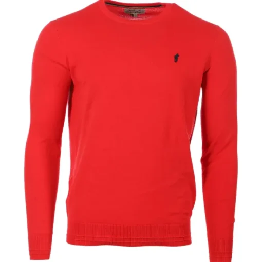 Pull Col Rond Avec Broderie La Poitrine