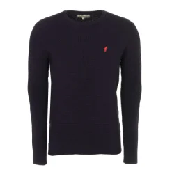 Pull Col Rond Avec Broderie La Poitrine