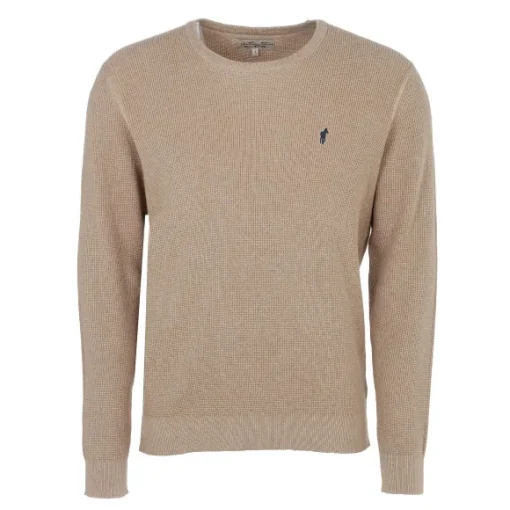 Pull Col Rond Avec Broderie La Poitrine