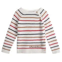 Pull En Coton Biologique 3/36 Mois