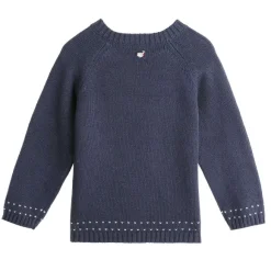 Pull En Coton Biologique 3/36 Mois