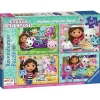 4 Puzzles Gabby'S Dollhouse