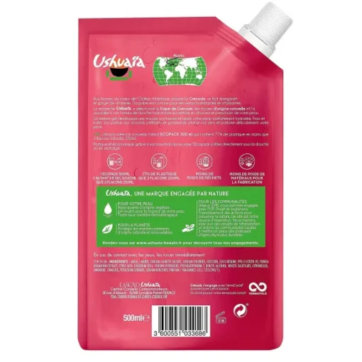 Recharge Gel Douche Hydratant La Pulpe De Grenade Des Acores