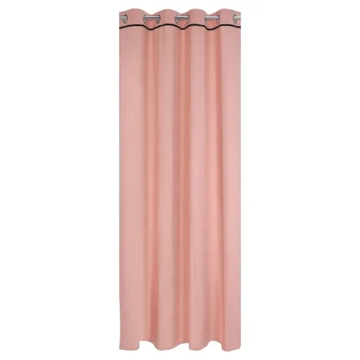 Rideau Illets En Coton Rose