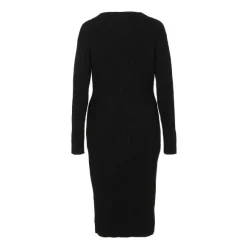 Robe En Maille Boutonn E