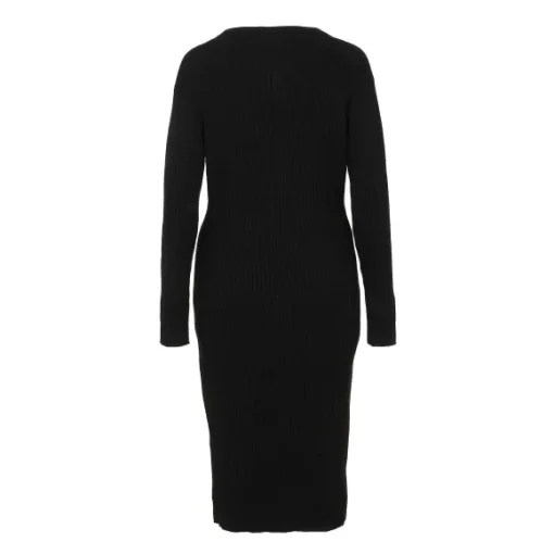 Robe En Maille Boutonn E