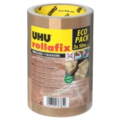 Rollafix Ruban Adh Sif D'Emballage Marron 3X50M