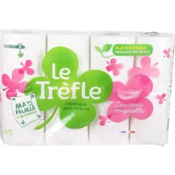 8 Rouleaux Papier Toilette Maxi Feuille Douceur Originelle