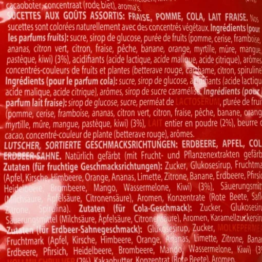Sachet De 10 Sucettes Best Of