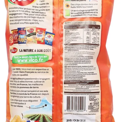 Sachet De Chips Grill Saveur Paprika