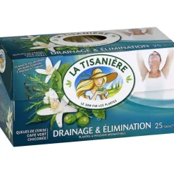 25 Sachets De Tisane Drainage Et Limination