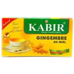 12 Sachets Infusion Gingembre Au Miel
