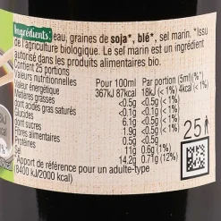 Sauce Soja Bio