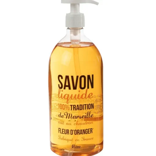 Savon Liquide Main Fleur D'Oranger 1L