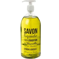 Savon Liquide Mains Citron Basilic 1L
