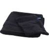 1 Serviette De Toilette 50X100 + 1 Gant Noir