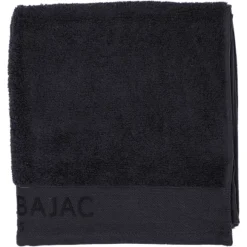 1 Serviette De Toilette 50X100 + 1 Gant Noir