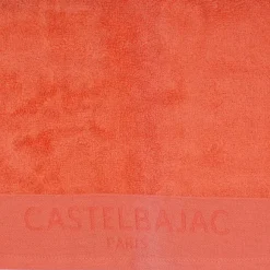 1 Serviette De Toilette 50X100 + 1 Gant Corail