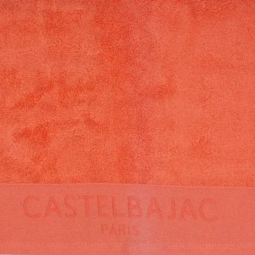 1 Serviette De Toilette 50X100 + 1 Gant Corail
