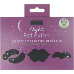 Set De 3 Masques : L Vres, Yeux Et Nez Metallic Night Reflexion