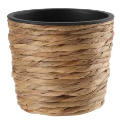 Set De 2 Pots Ronds En Jacinthe D'Eau