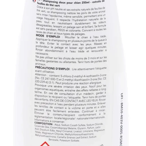 Shampoing Doux Pour Chien