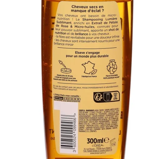 Shampoing Huile Extraordinaire Pr Cieuse Lumi Re Sublimant