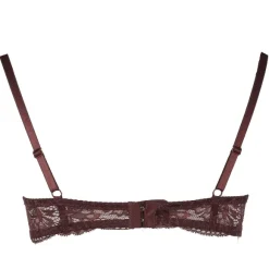 Soutien Gorge En Dentelle Prune