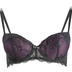 Soutien Gorge Violet En Dentelle