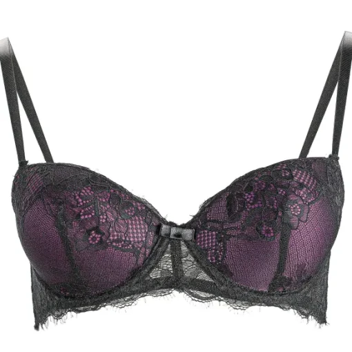 Soutien Gorge Violet En Dentelle