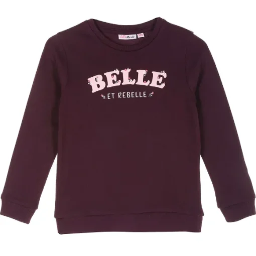 Sweat Animation Col Rond 8/12 Ans