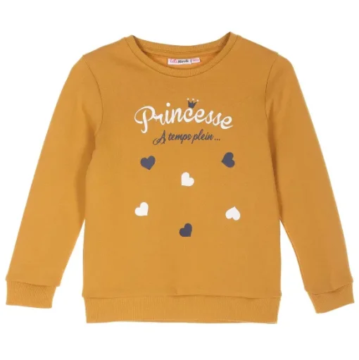 Sweat Animation Col Rond 8/12 Ans