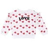 Sweat Aop Avec Volants 3/6 Ans