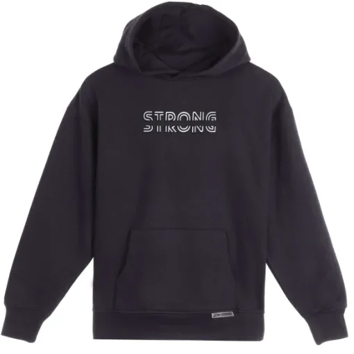 Sweat Capuche Bleu Ou 10/16 Ans