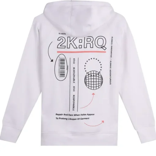 Sweat Capuche Ou 10/16 Ans