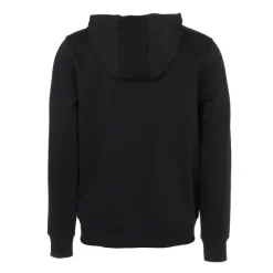 Sweat Zipp Broderie Capuche Et Poches Lat Rales