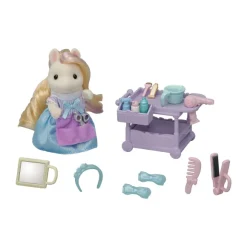 Sylvanian Maman Poney Et Son Kit De Coiffure