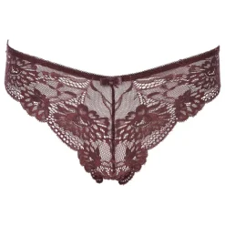 Tanga En Dentelle Prune