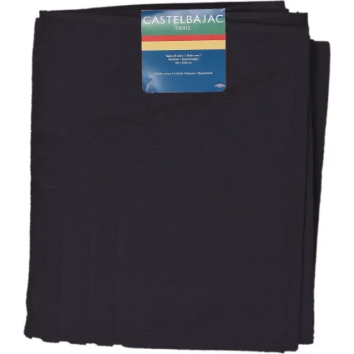 Tapis De Bain Noir 60X100