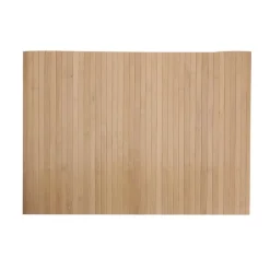 Tapis De Salle De Bain En Bambou