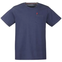 Tee-Shirt Col Rond Ou Bleu