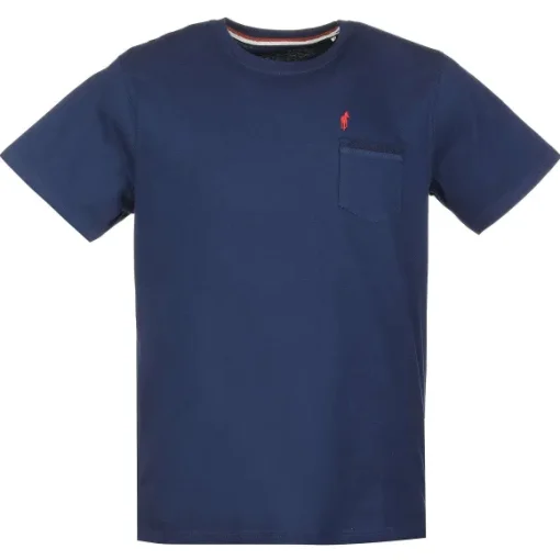 Tee-Shirt Col Rond Poche Poitrine