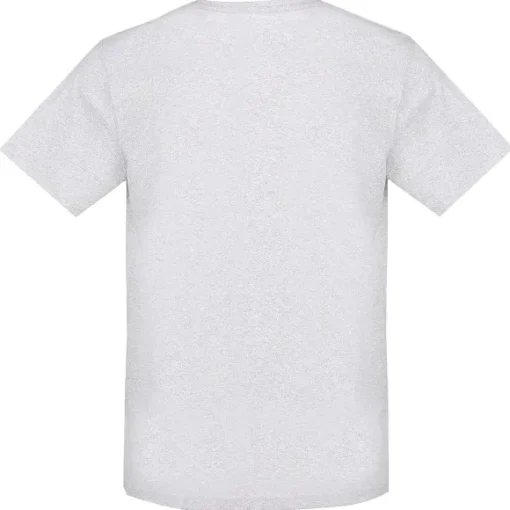 Tee-Shirt Col V Bleu Ou