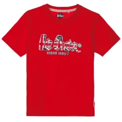 Tee-Shirt Manches Courtes Logo Drapeau Du 6 Au 12 Ans