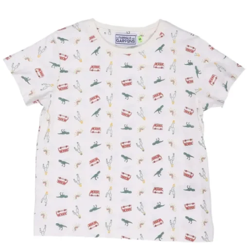 Tee-Shirt Manches Courtes Avec Animation 3-6 Ans
