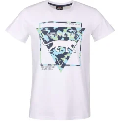 Tee-Shirt Motif Bleu