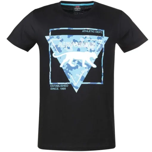 Tee-Shirt Motif Turquoise