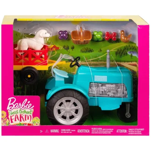 Tracteur Barbie